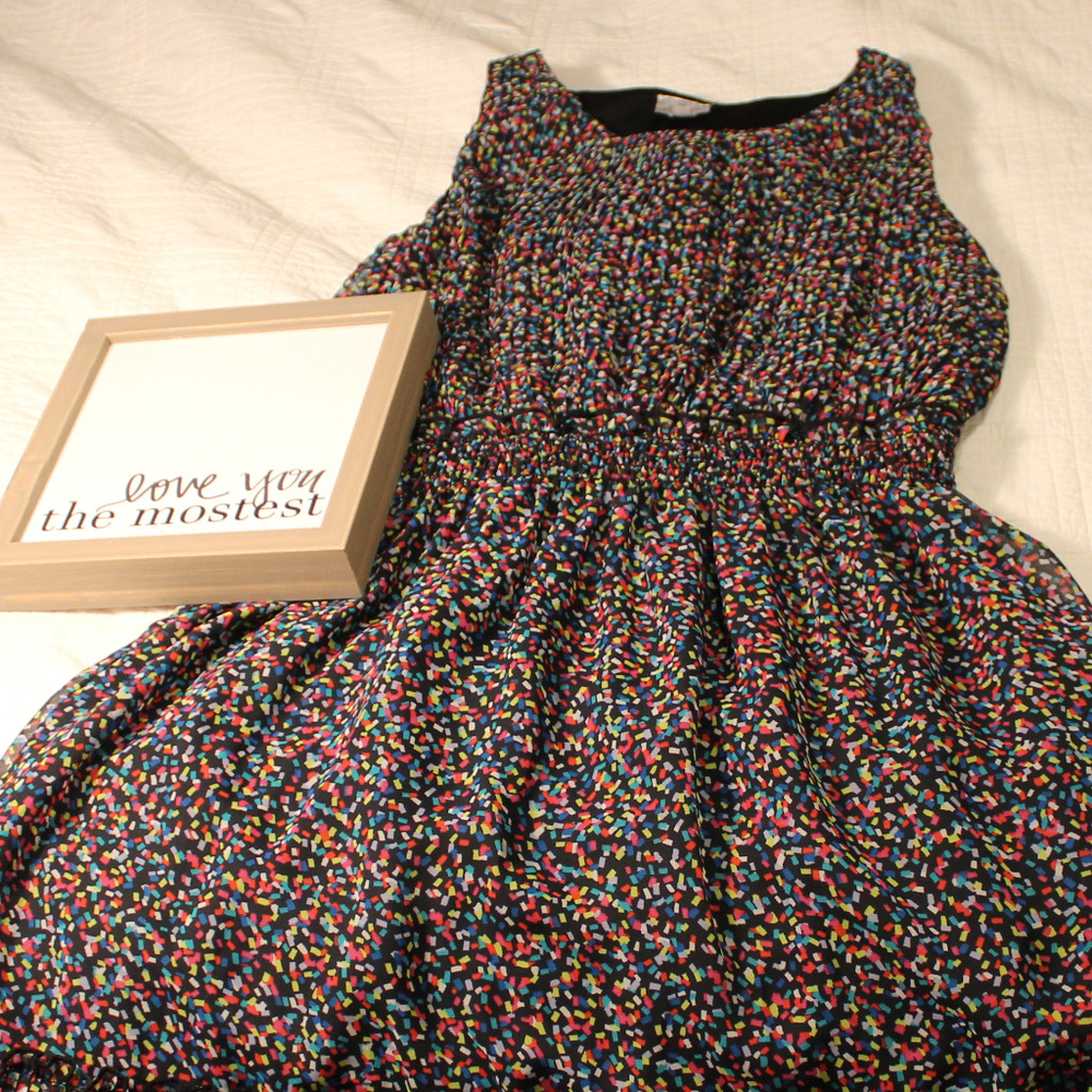 Disney D-Signed Ruffled Confetti Dress XL